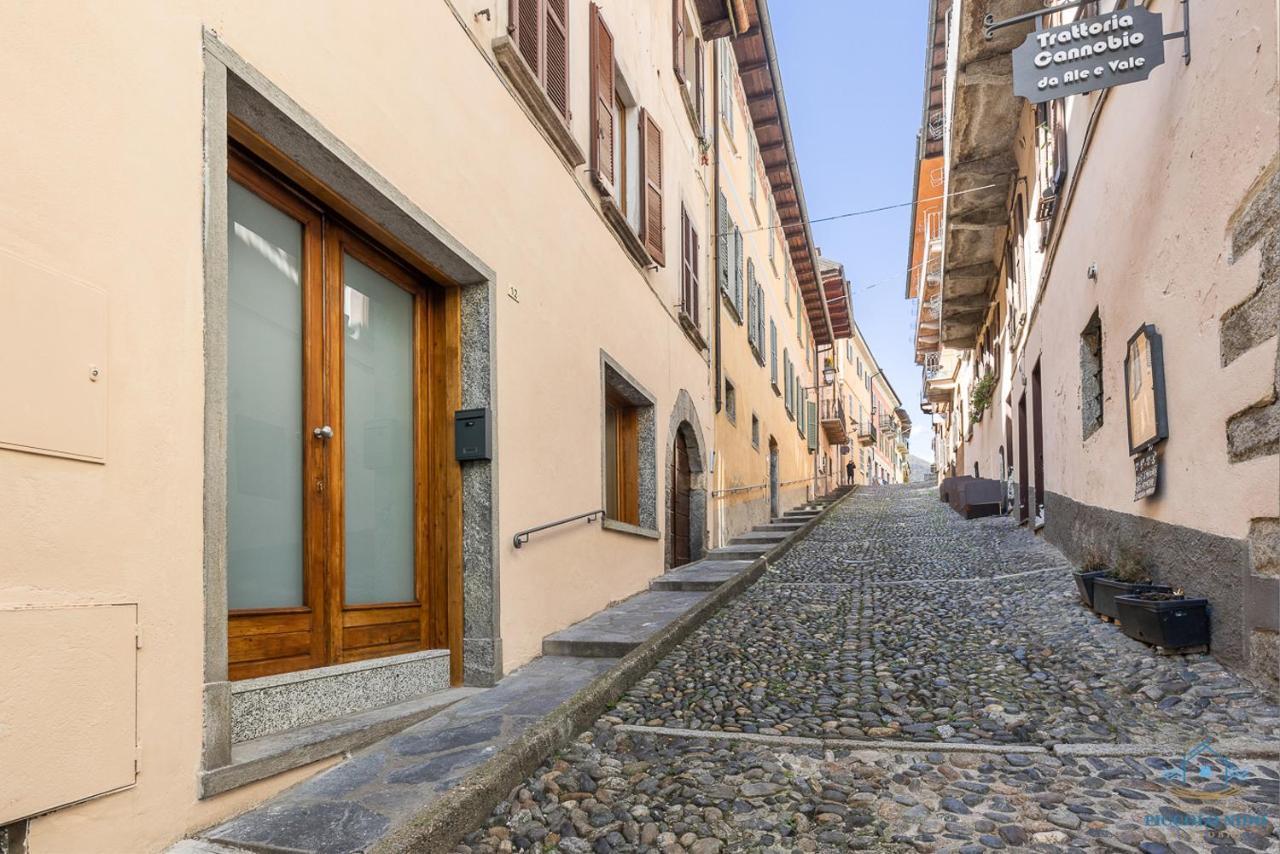 Appartamento Piccolo Nido Cannobio Bagian luar foto